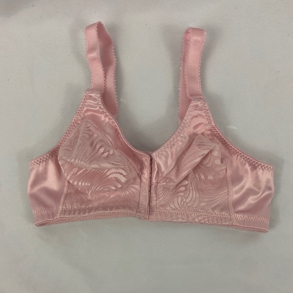 Bali Womens Pink Closure Wireless 36B Bra - Picture 7 of 7